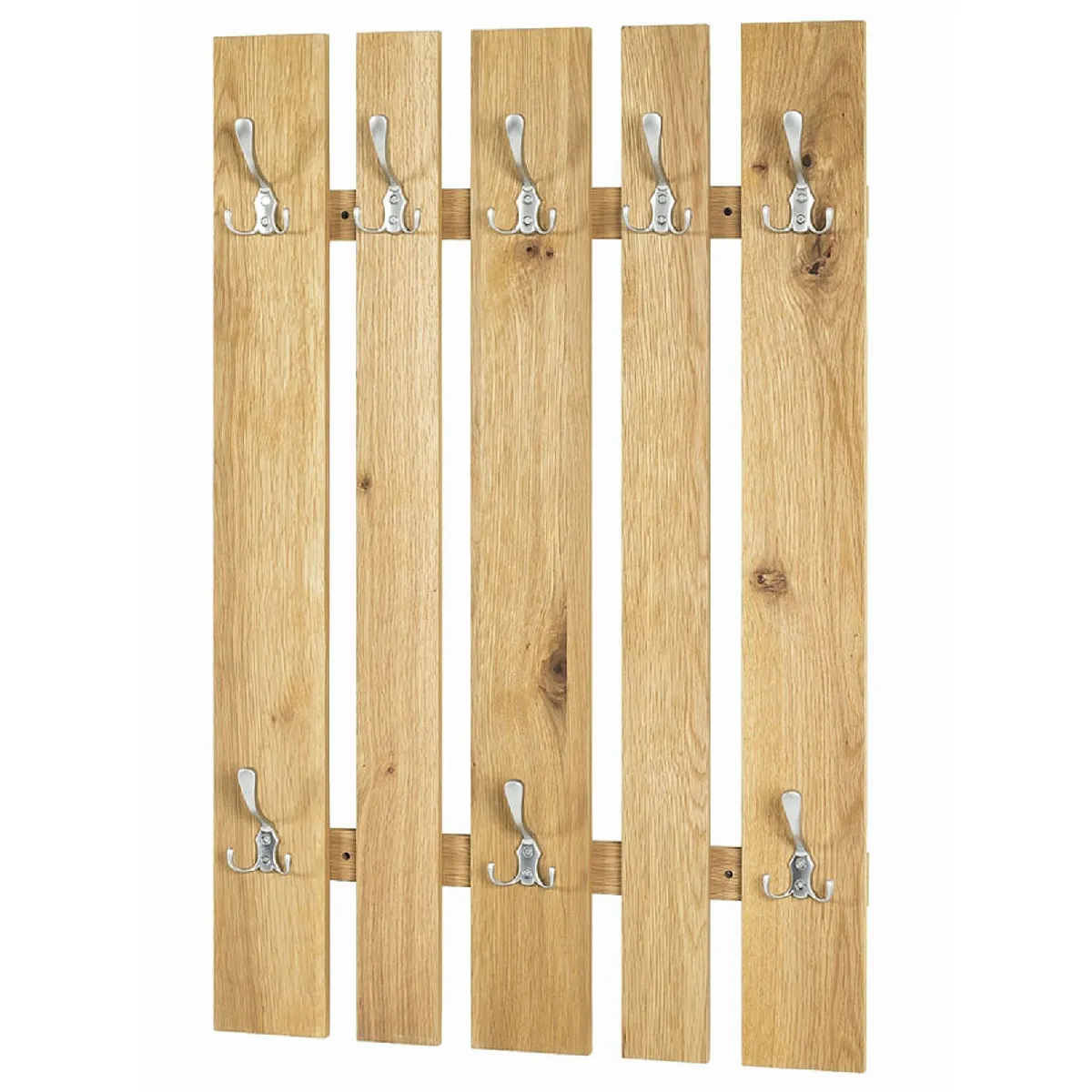 Pegane Garderobe murale - Chêne