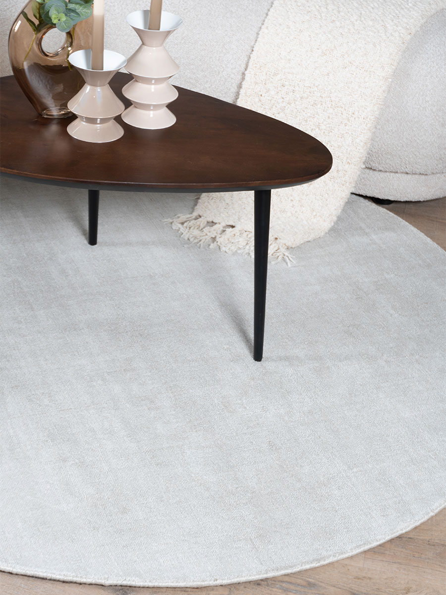 Vloerkleed Cos Ivory - Rond ø200 cm