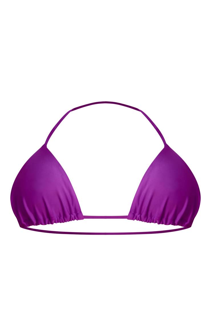 Violet Haut De Bikini Triangle Mix & Match