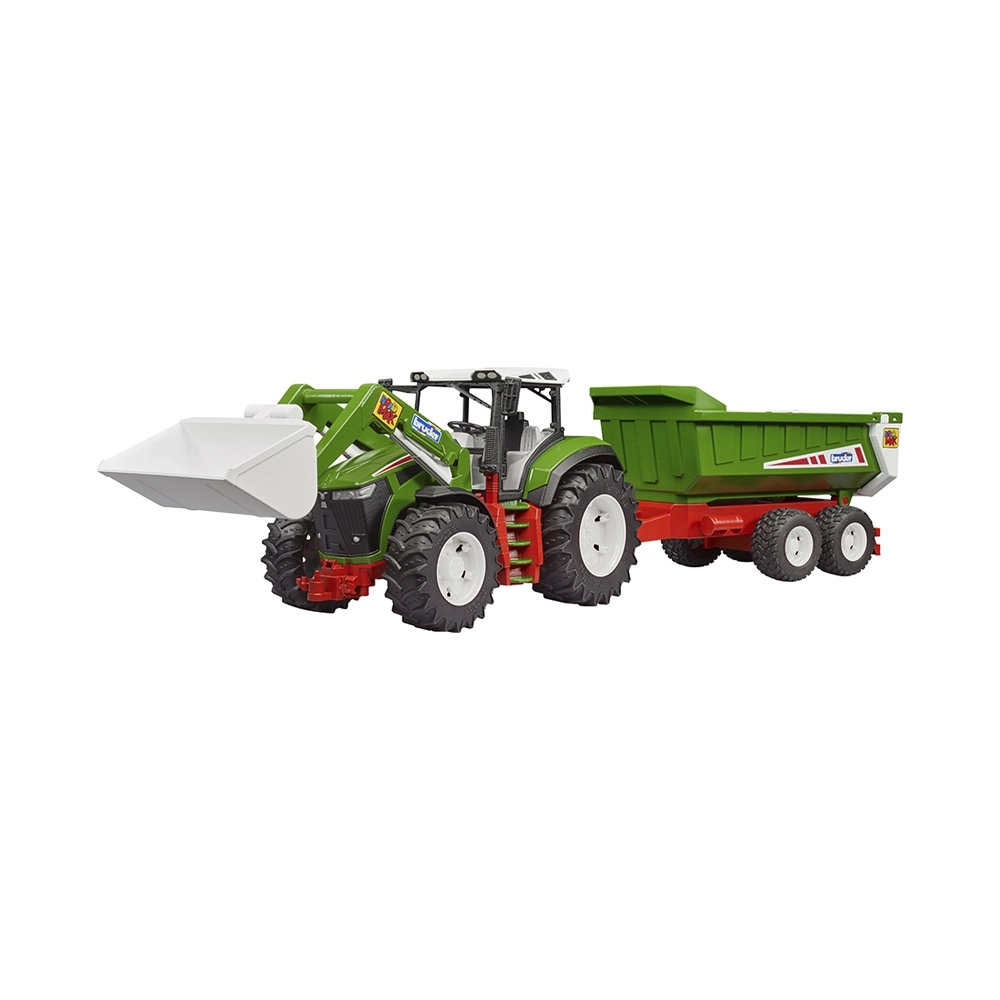Bruder ROADMAX Traktor mit Frontlader & Kippanhänger