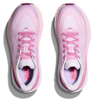 Chaussures Running Hoka Clifton 9 Youth Rose Enfant