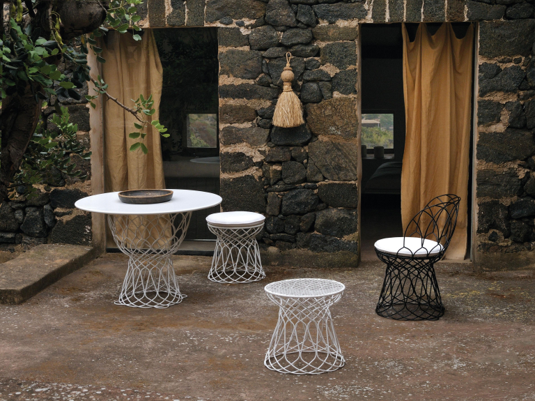 Emu Re-Trouve Chair tuinstoel wit