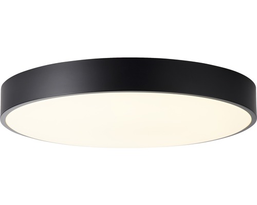 LED plafondlamp CCT dimbaar 60W 4800 lm 3000-6500 K Ø 49 cm Slimline wit/zwart + afstandsbediening