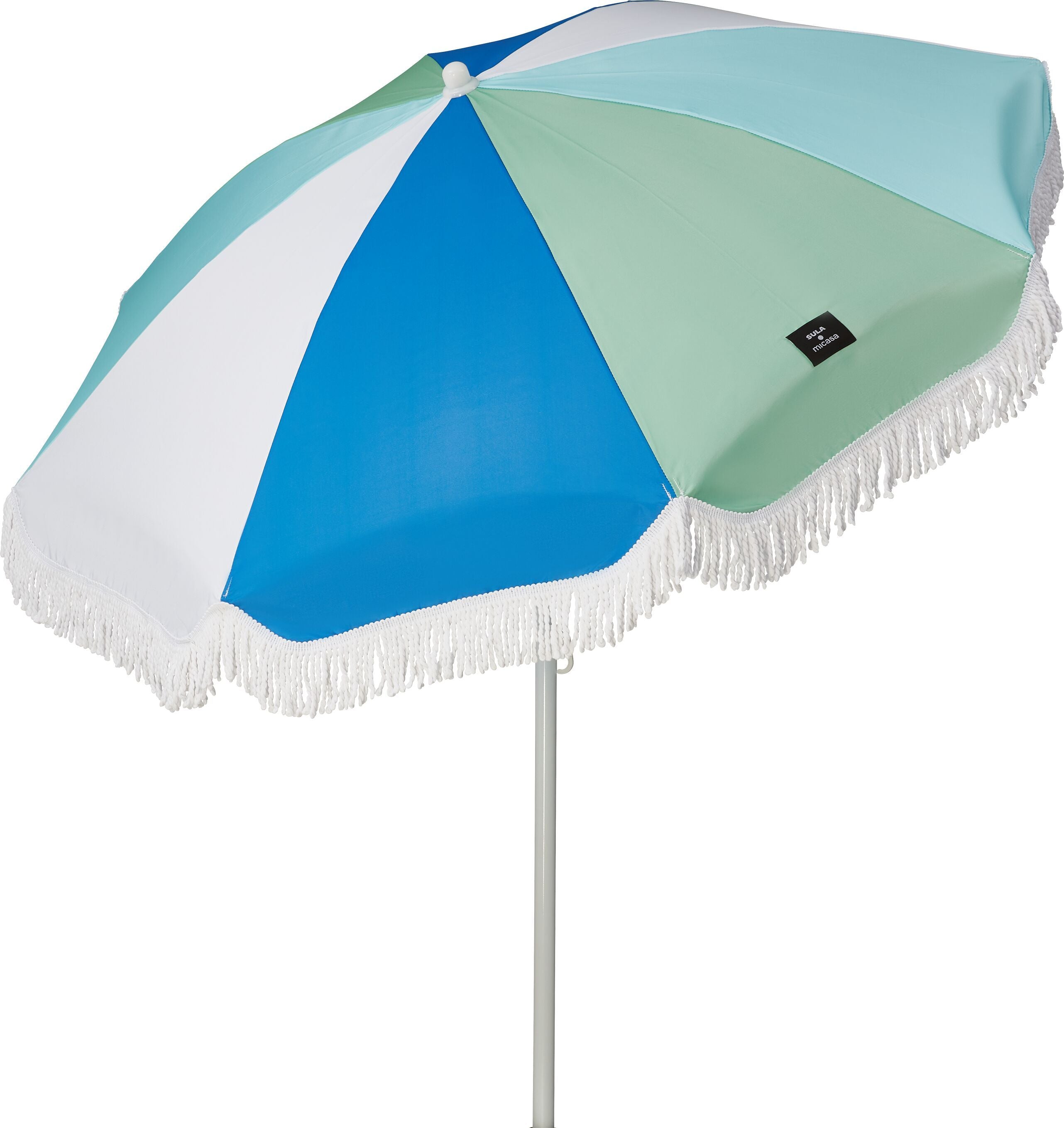 SOLE Sonnenschirm Sky color block - Hellblau / H: 210.0 cm