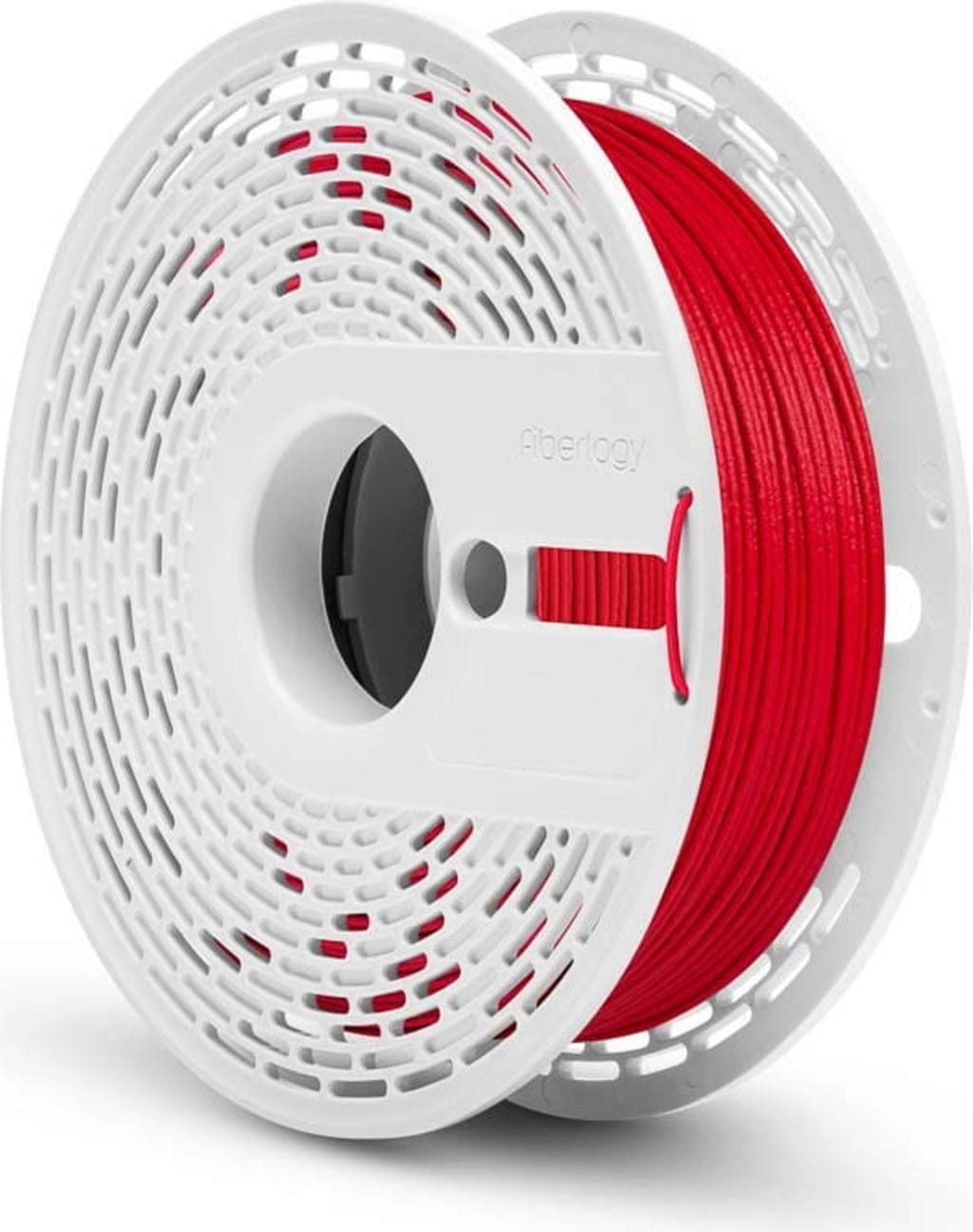 Fiberlogy  Nylon PA12+GF15 Red, 1,75 mm / 500 g    Nylon Filament mit der Zugabe von Glasfasern in Rot