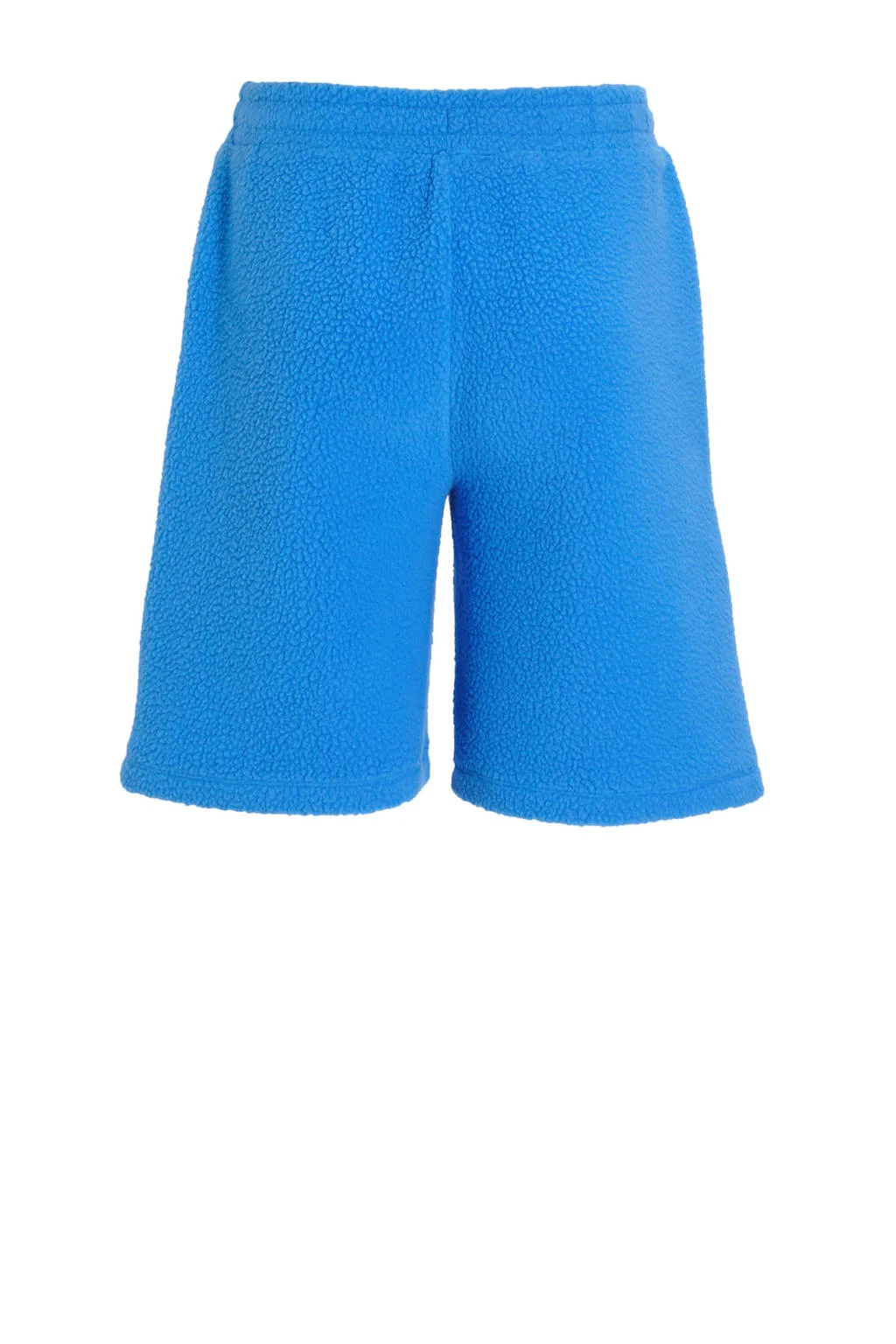 anytime teddy fleece short blauw