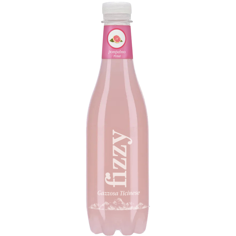 Fizzy Gazzosa Ticinese Rosa Grapefruit, 46 cl, 6 Stück