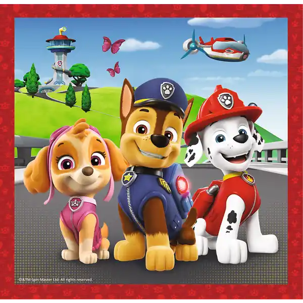 3 in 1 Puzzle Paw Patrol