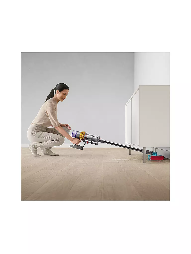 DYSON Staubsauger V15s DETECT SUBMARINE Nickel/Gelb silber