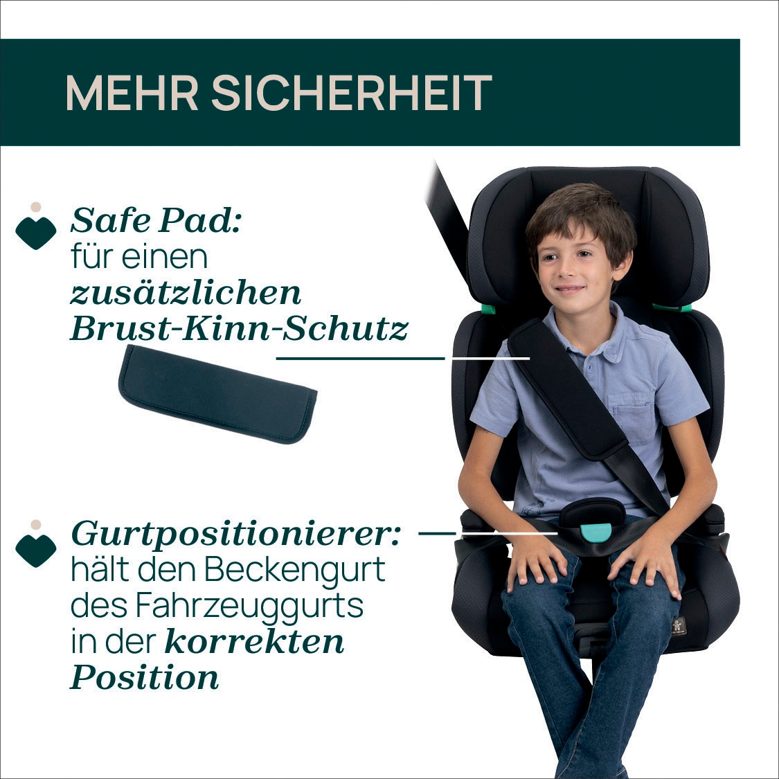 Chicco Autokindersitz »Quizy i-Size« (100-150 cm)