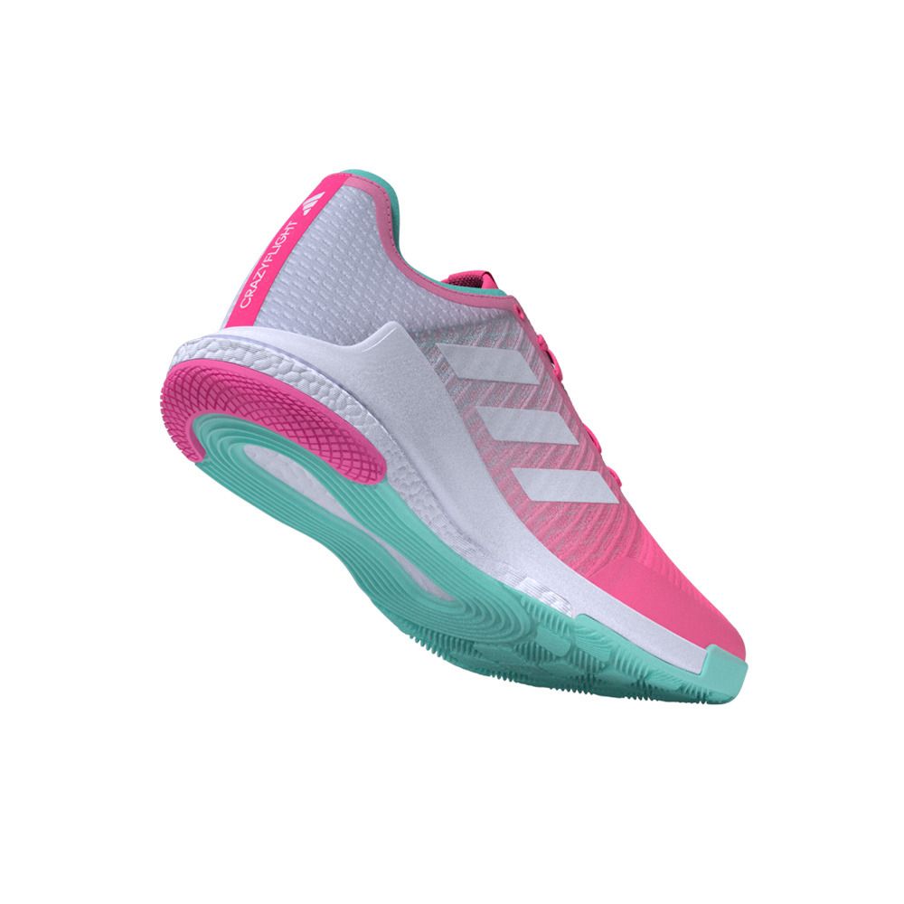 Adidas Performance CRAZYFLIGHT - Chaussures volleyball Femme lucpnk/ftwwht/flaaqu