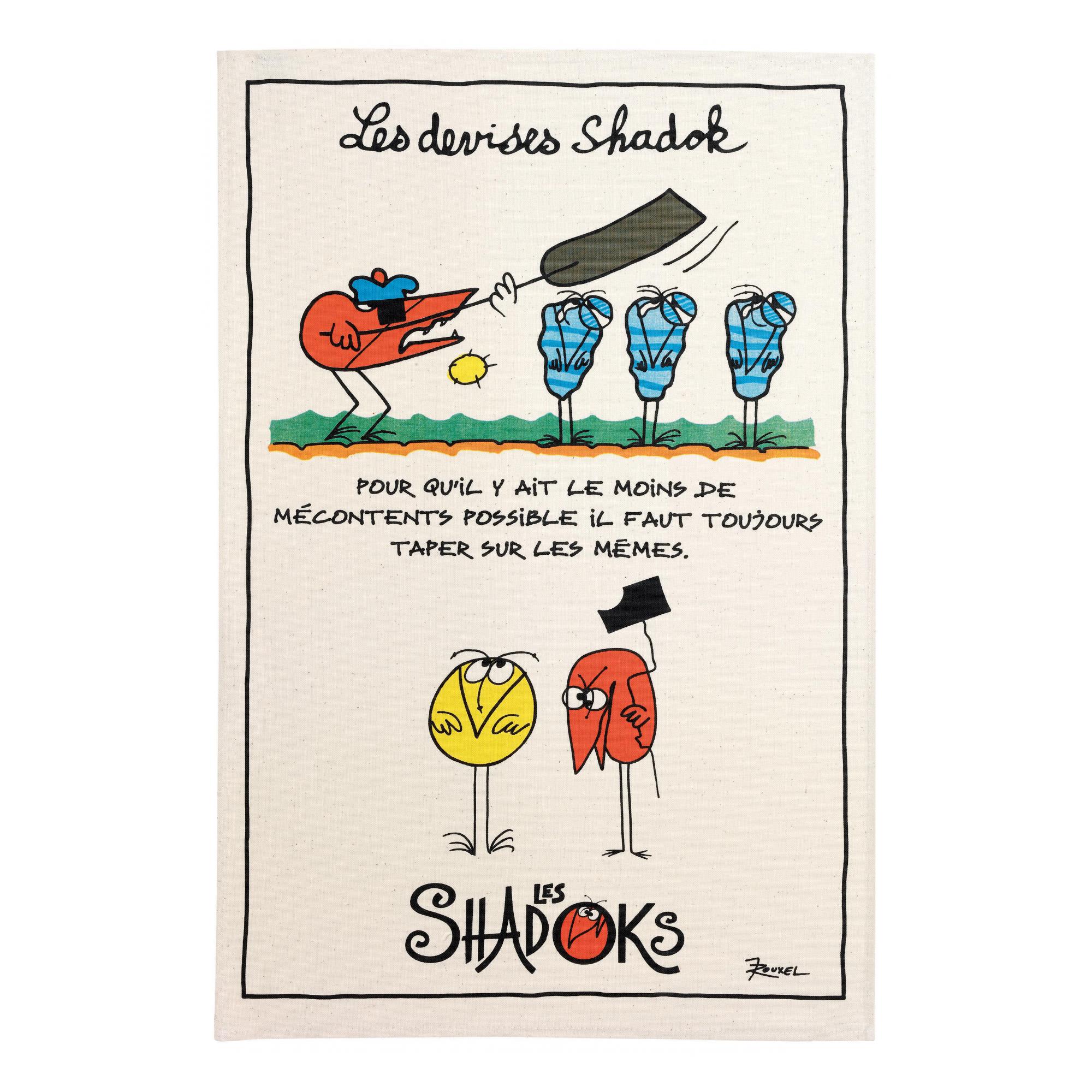 Torchon shadoks mécontents