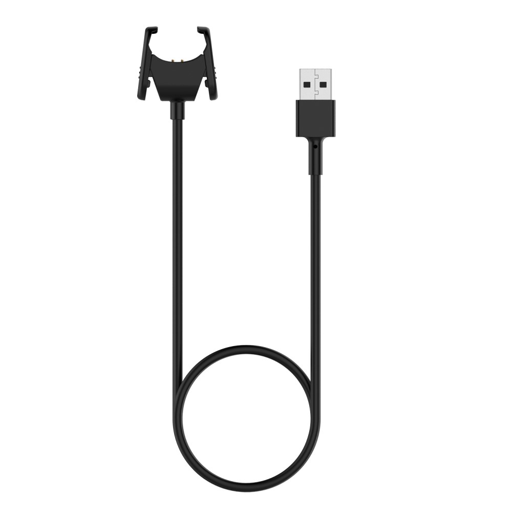 (55cm) Fitbit Charge 4 / 3 USB Ladegerät Clip - Schwarz
