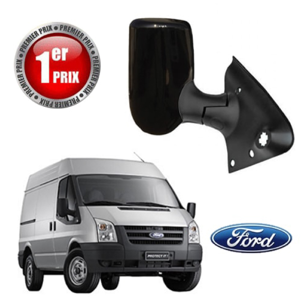 Coques de rétros Noires Ford Transit 5 de 2006 à 2013