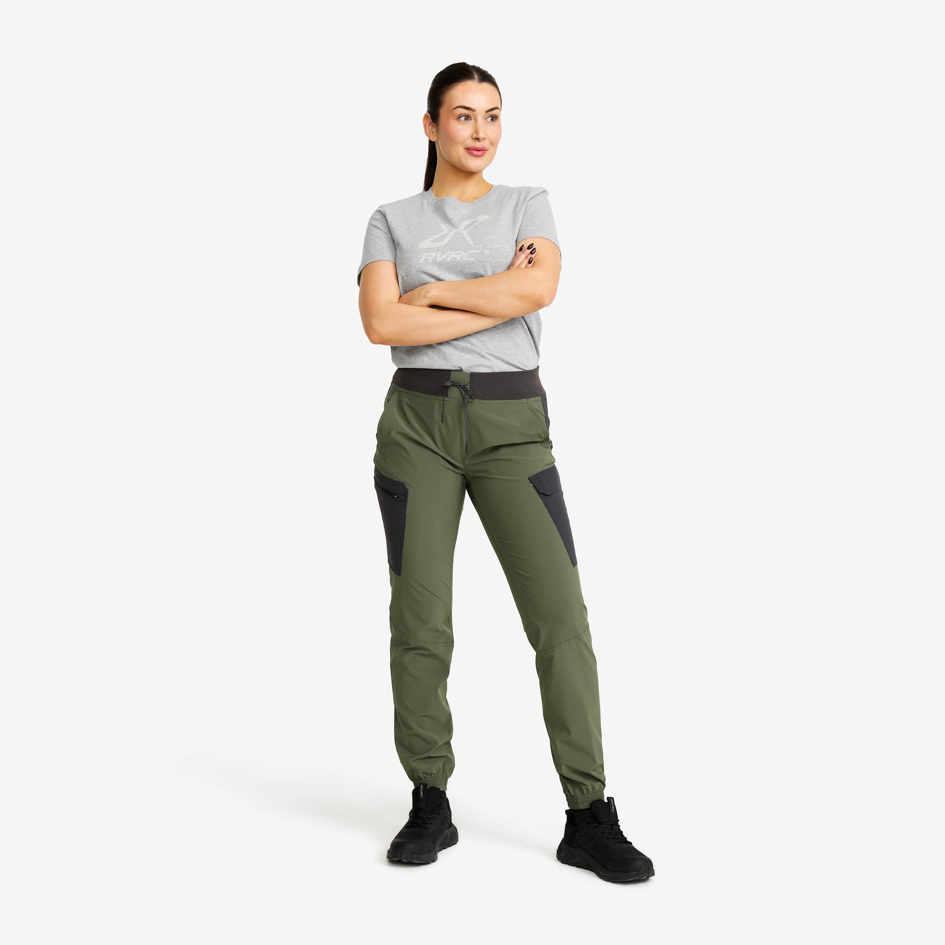 Verge Stretch Cargo Pants Dame Thyme/Anthracite