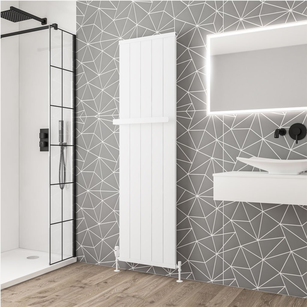 Eastbrook Kingswood paneelradiator 50x180cm 1233W wit mat