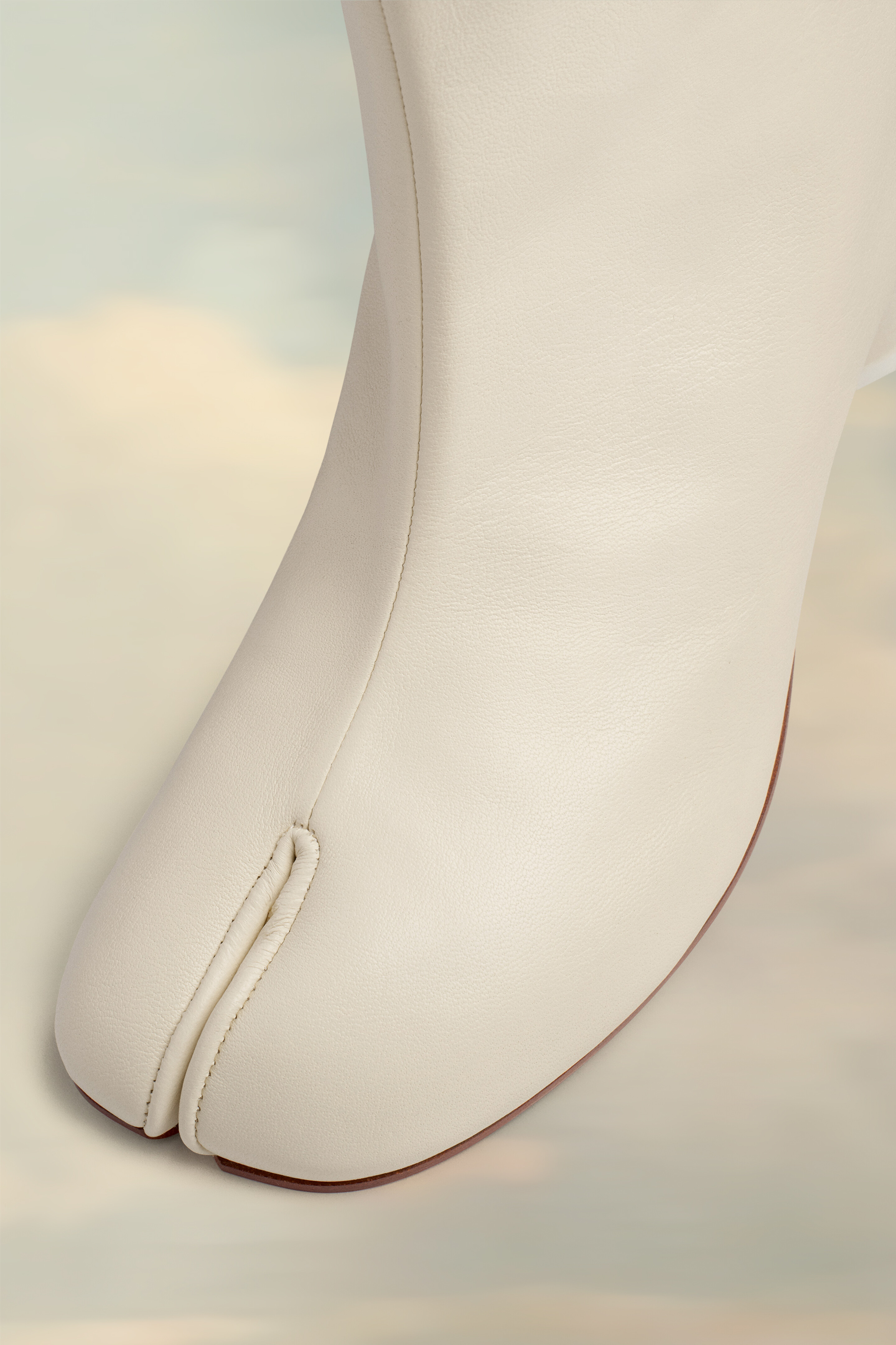 Bottines Tabi Blanc Blanc
