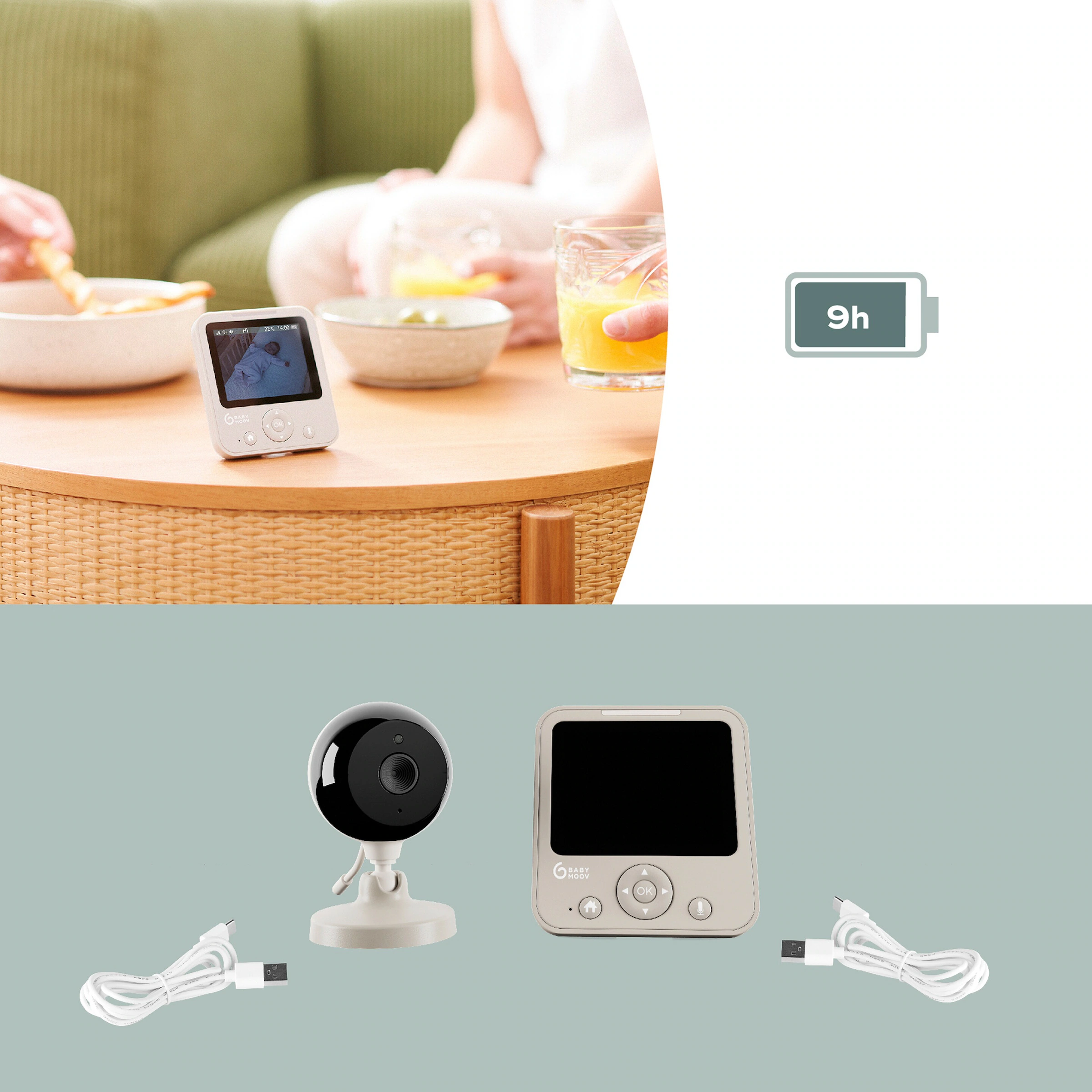 Babymoov Babyphone mit Kamera YOO START