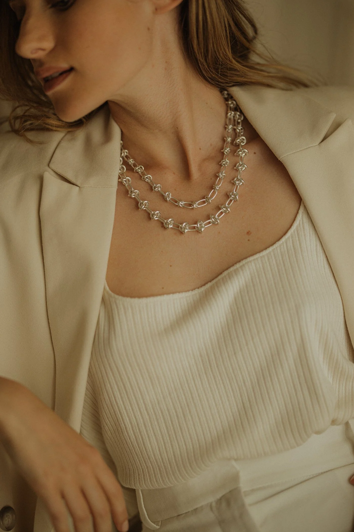 ATHÉNA - Collier plaqué argent | Argent