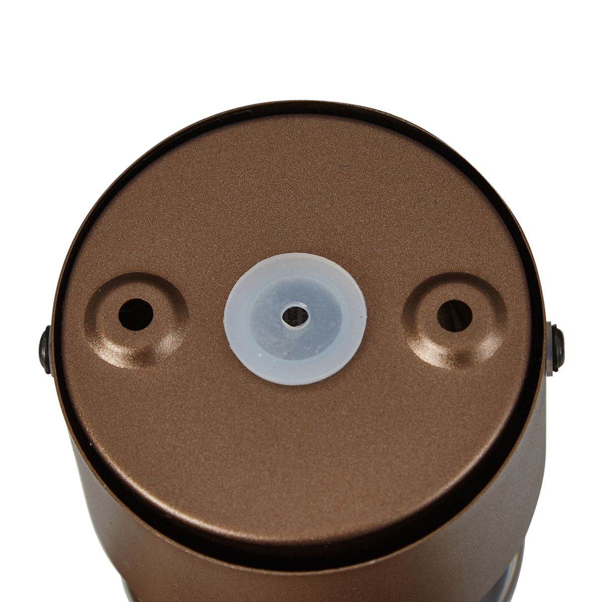 Design wandlamp donker brons incl. LED IP44 - Lens