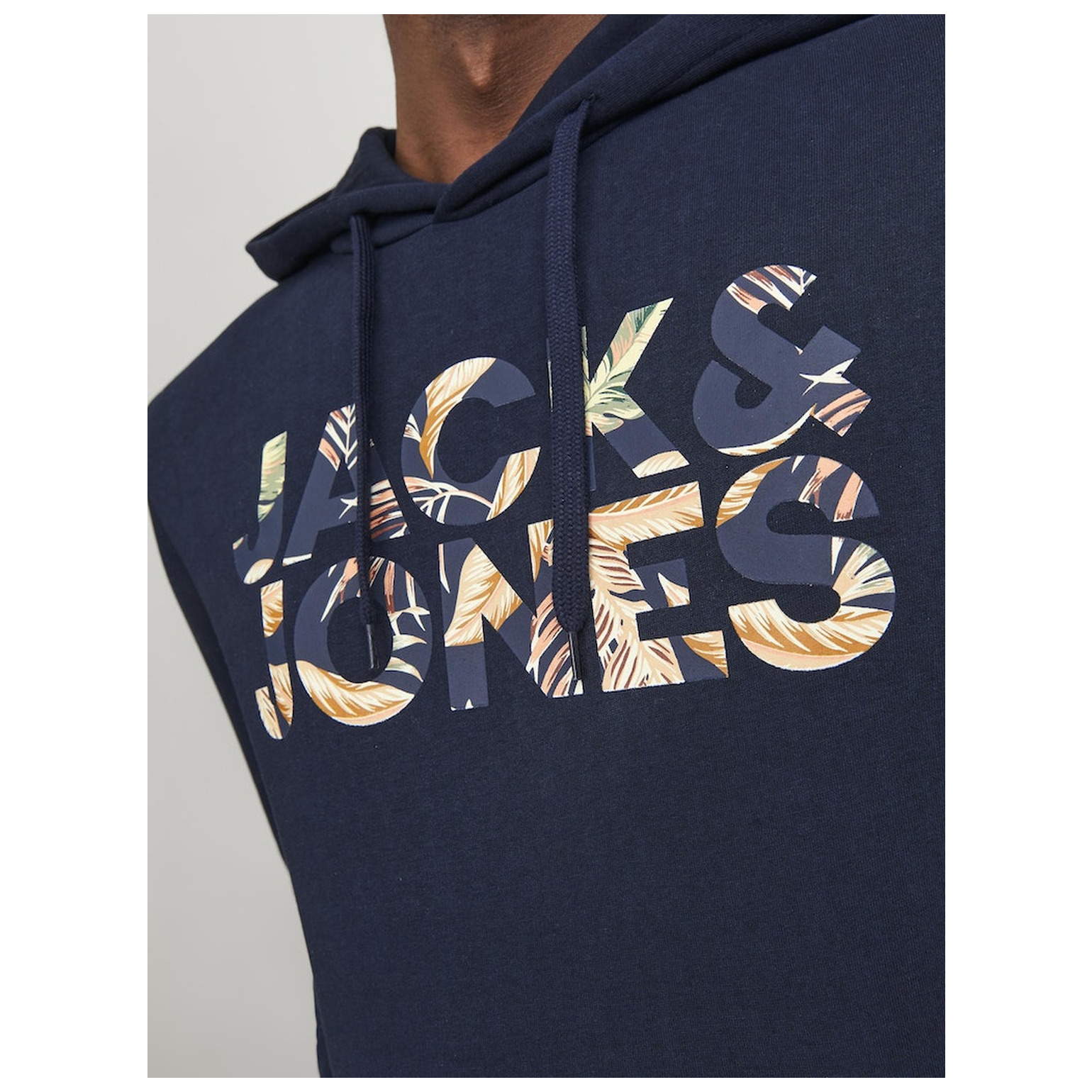 Jack & Jones JJEJEFF CORP LOGO SWEAT HOOD L