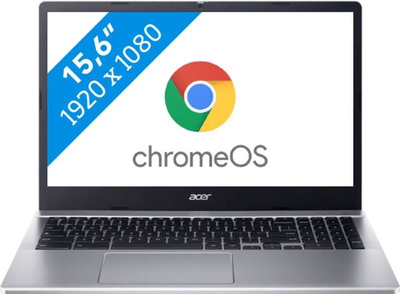 Acer Chromebook 315 - Laptop - 15,6 inch - Intel N100 - 4GB DDR5