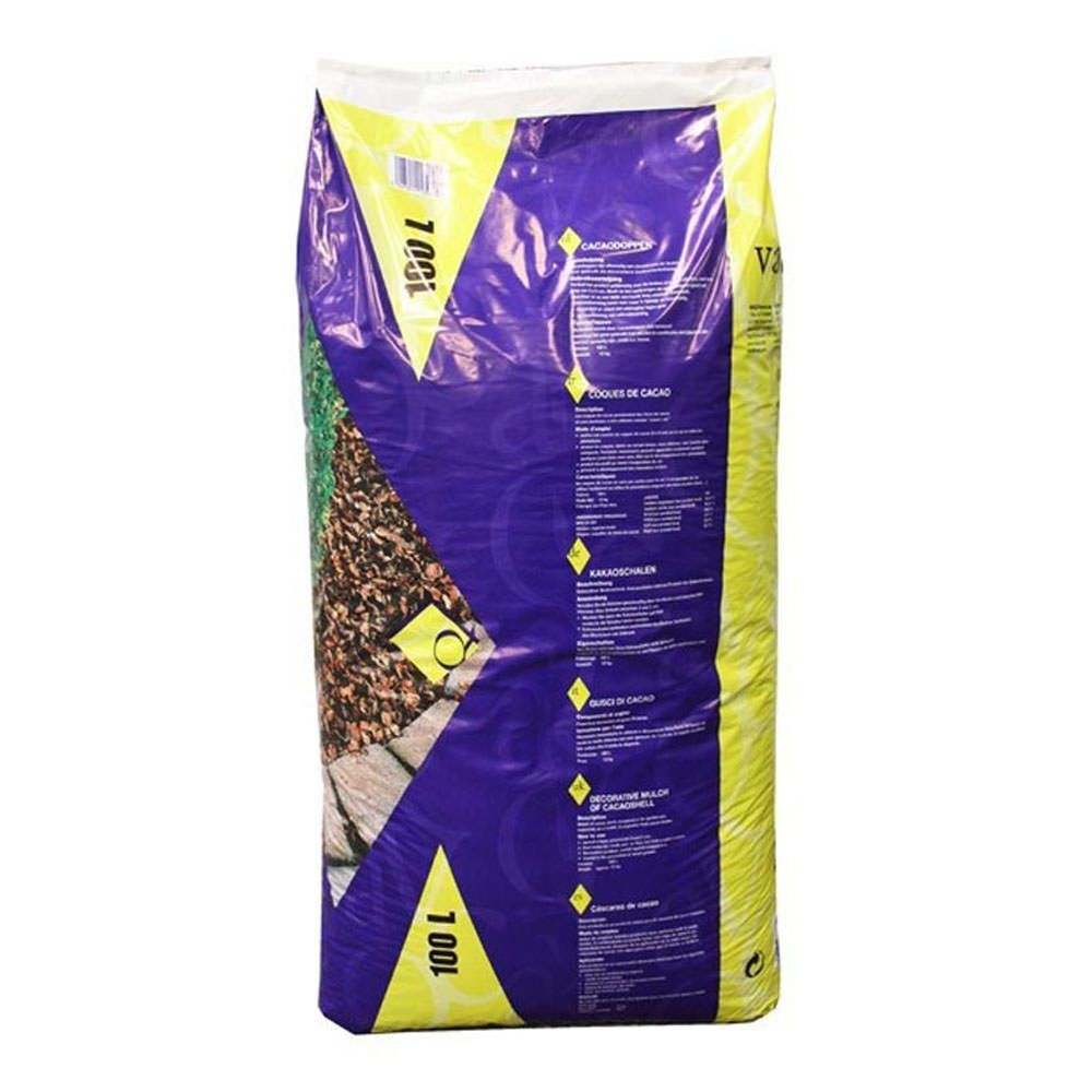 Fertilisant naturel en coque de cacao - sac de 100 litres pour 3m²