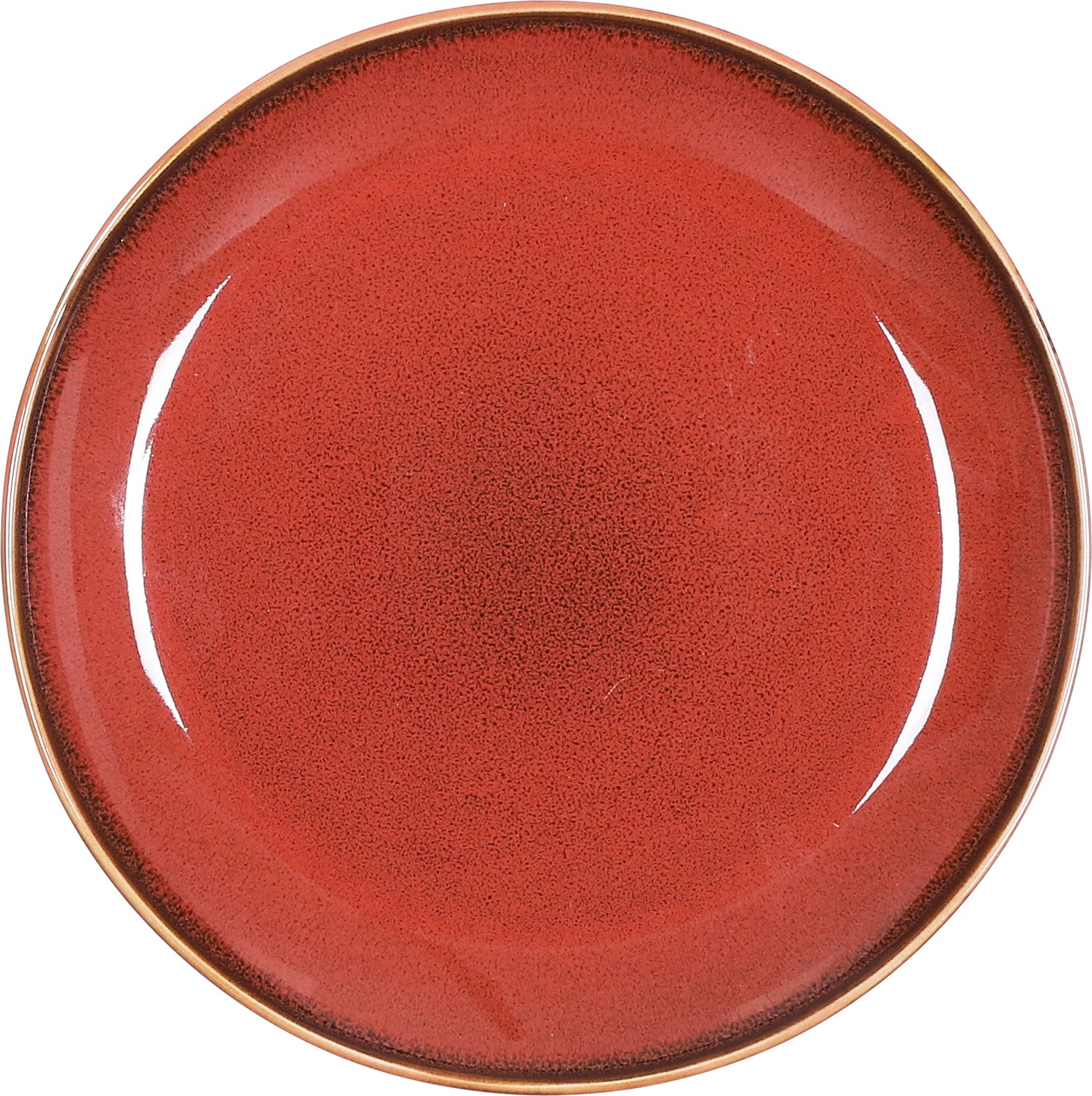 Mica Decorations bord Rhea bruin D 20 H 2,5 cm