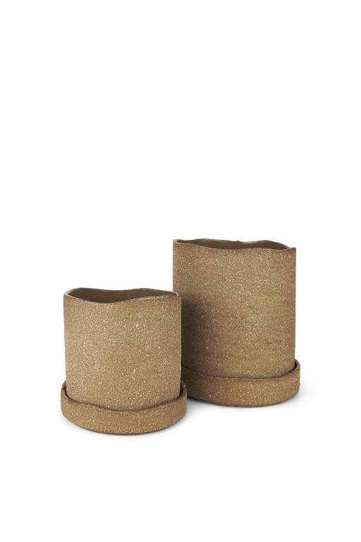 Ferm Living Uneru bloempot Ø16 brown