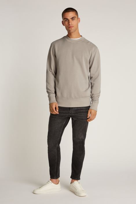 Calvin Klein taupe heren sweater