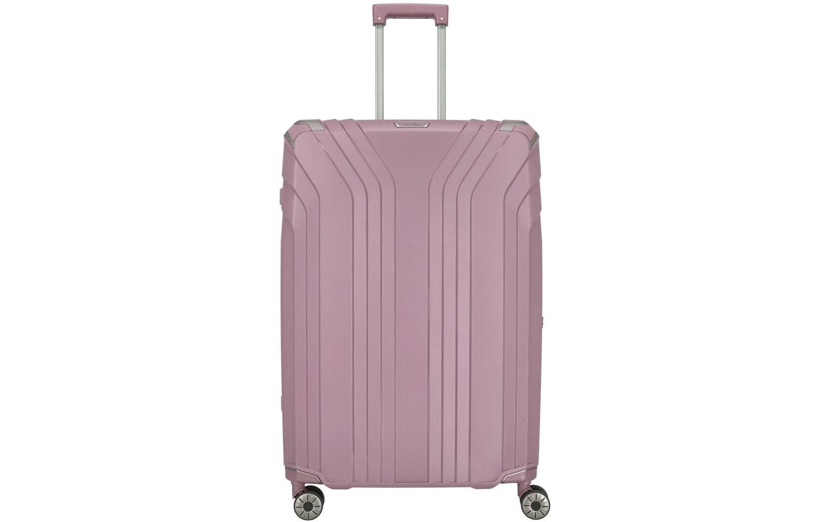 Koffer Elvaa Trolley L 102 l, Rosa<br>Reisekoffer