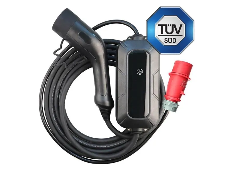 Avant Trefaset bærbar elbiloplader - 22 kW