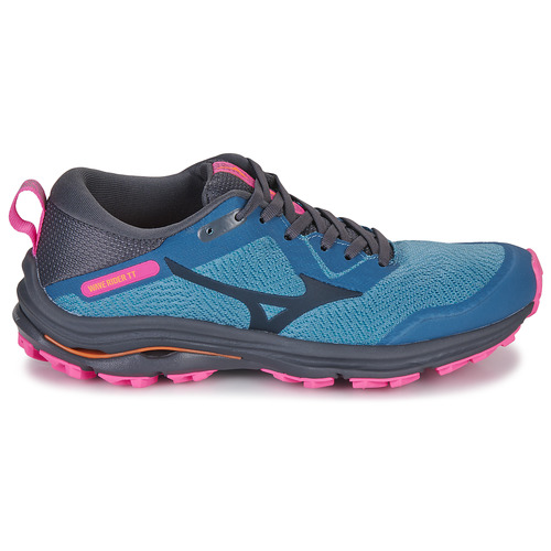 Mizuno - WAVE RIDER TT - Bleu / Rose