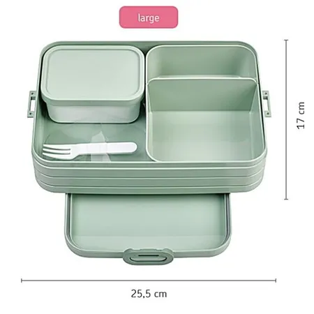Mepal Bento Lunchbox Take a Break large - Nordic blue