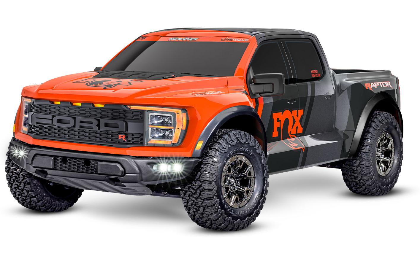 Ford Raptor R 4 x 4 Ultimate ARTR, 1:10 - Orange<br>Detailgetreues Offroad-Scale-Modell mit leistungsstarkem Brushless-Antrieb für ultimative Action