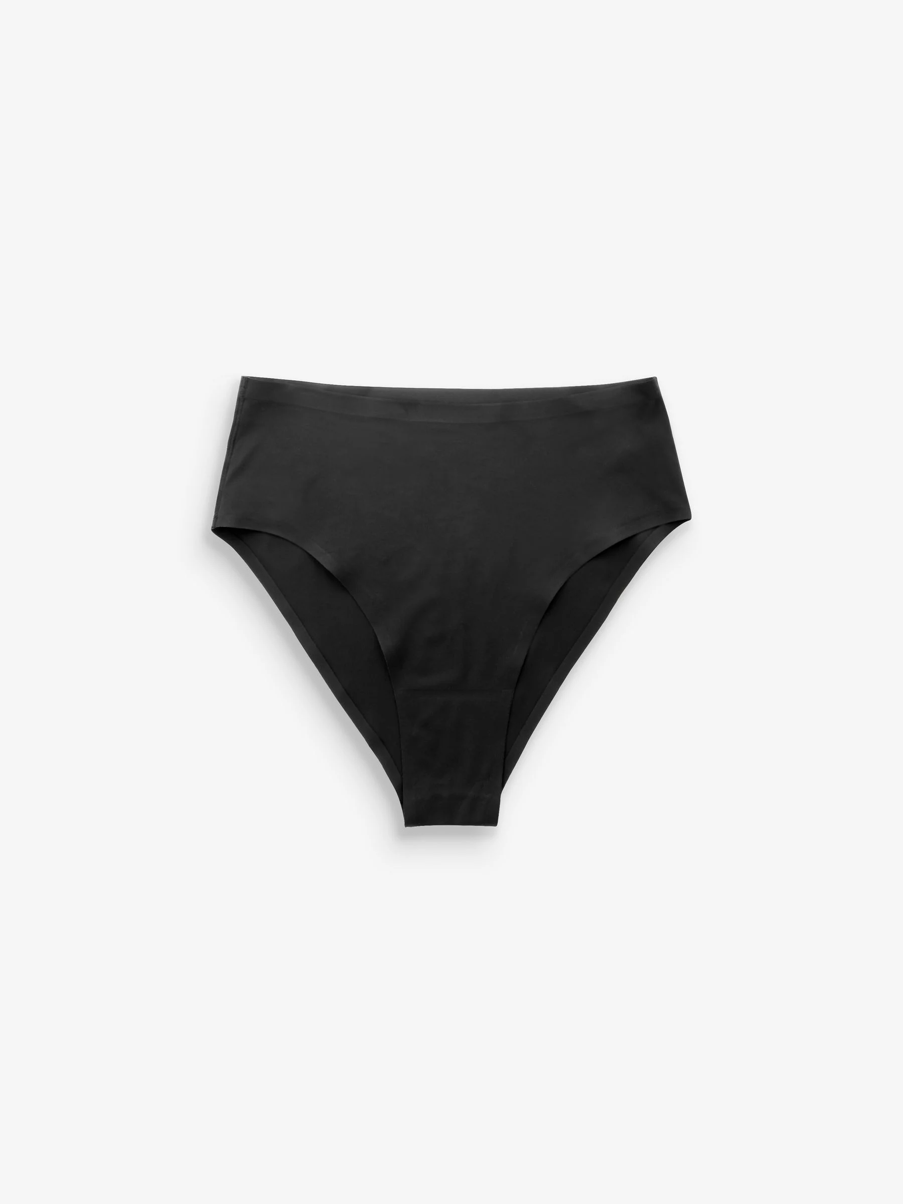 Zwart/wit/praline huidskleur - Geen zichtbare onderbroeklijn comfortabele slips verpakking van 3