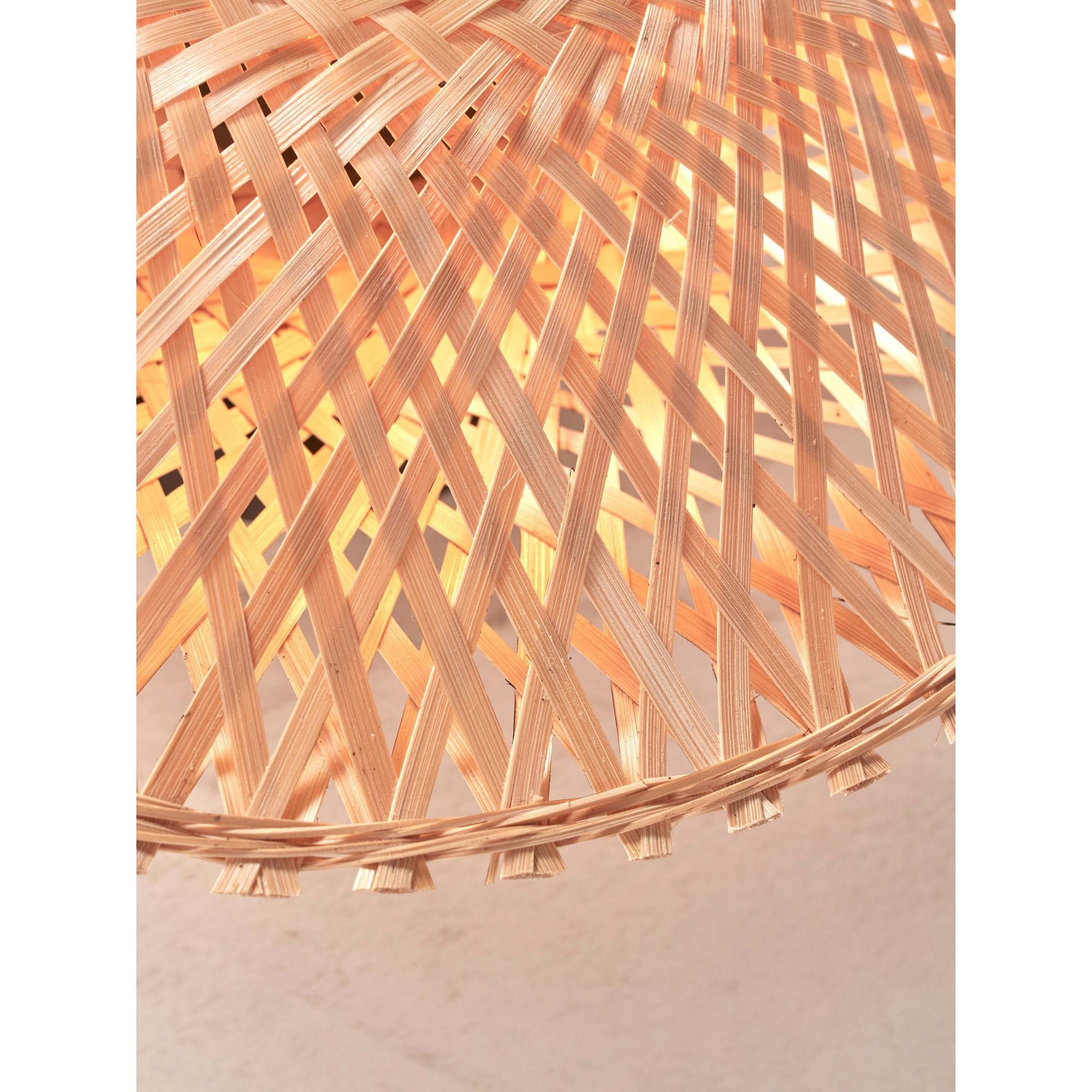 GOOD&MOJO Kalimantan Plafondlamp - Ã30cm - Naturel