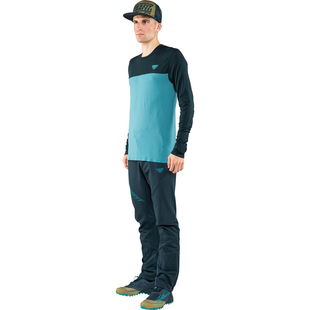 Dynafit Transalper Pro Softshellhose Herren blueberry mallard