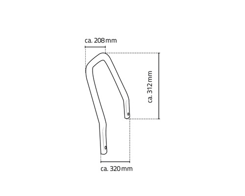 RIDDER Pro chromen armleuningen A173100