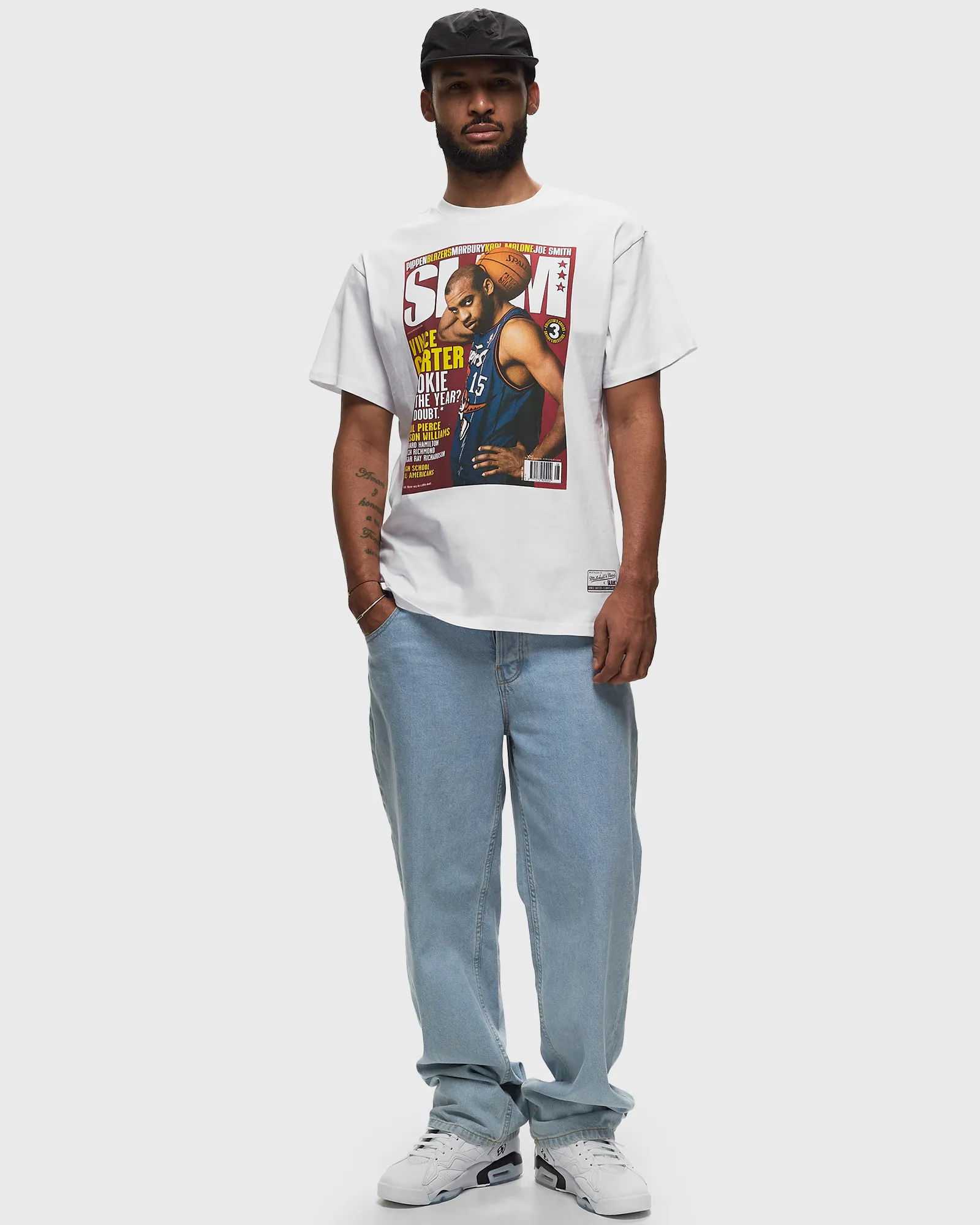 Mitchell & Ness NBA Slam Cover Tee Vince Carter Raptors