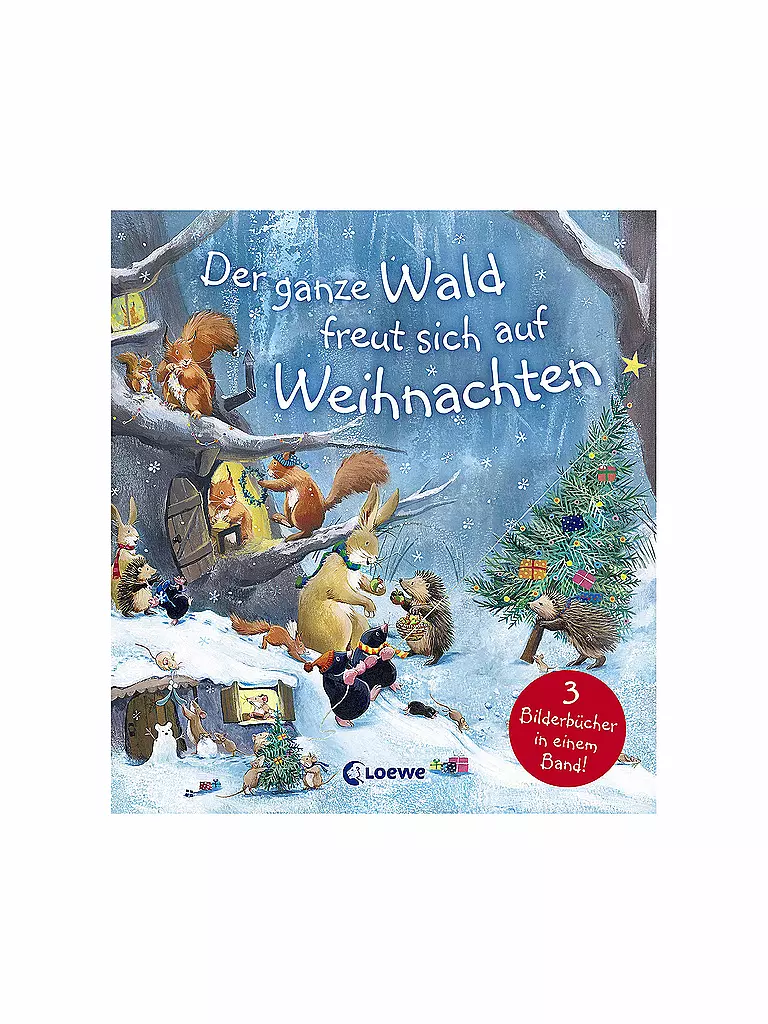 LOEWE VERLAG Buch - Der ganze Wald freut sich auf Weihnachten keine Farbe
