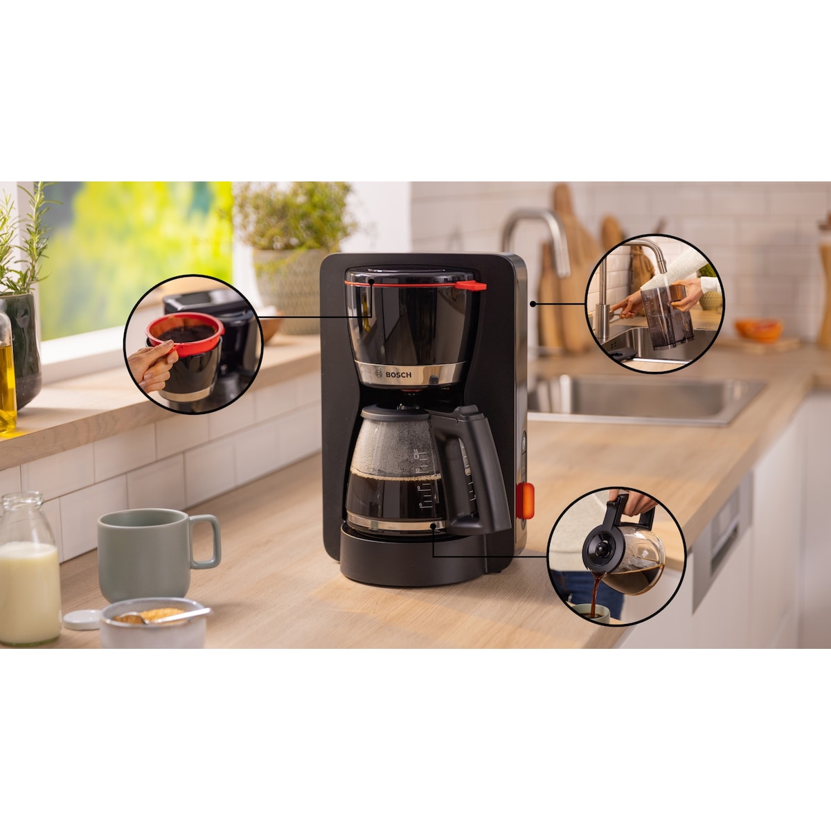 Bosch MyMoment kaffetrakter TKA4M233