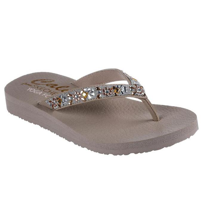 Skechers Women Meditation Garden Bliss Teenslippers