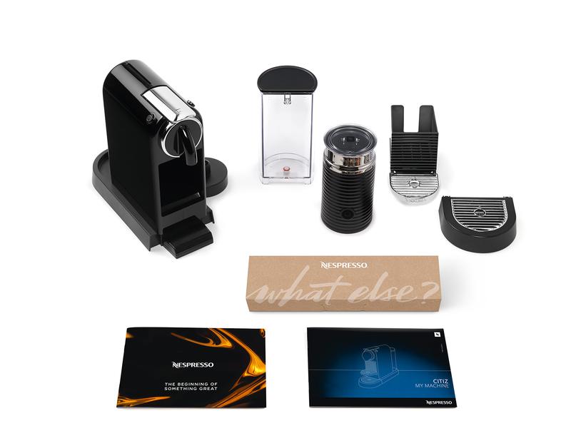 De'Longhi Kaffeemaschine Nespresso CitiZ & Milk EN267.BAE S Elegante Kapselmaschine der Original Line mit Aeroccino-Milchschäumer