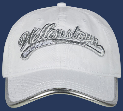 Baseball-Cap Baumwolle, White