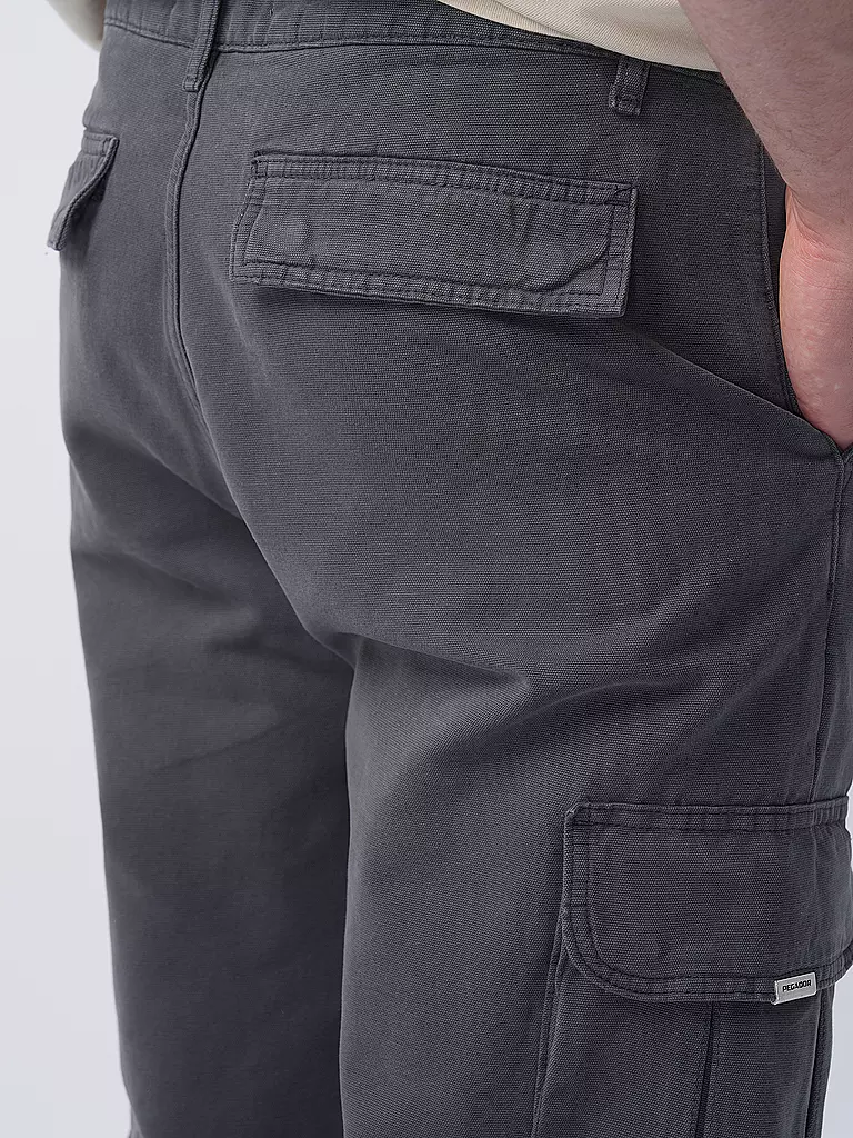 PEGADOR Cargohose NEIVA Straight Fit grau