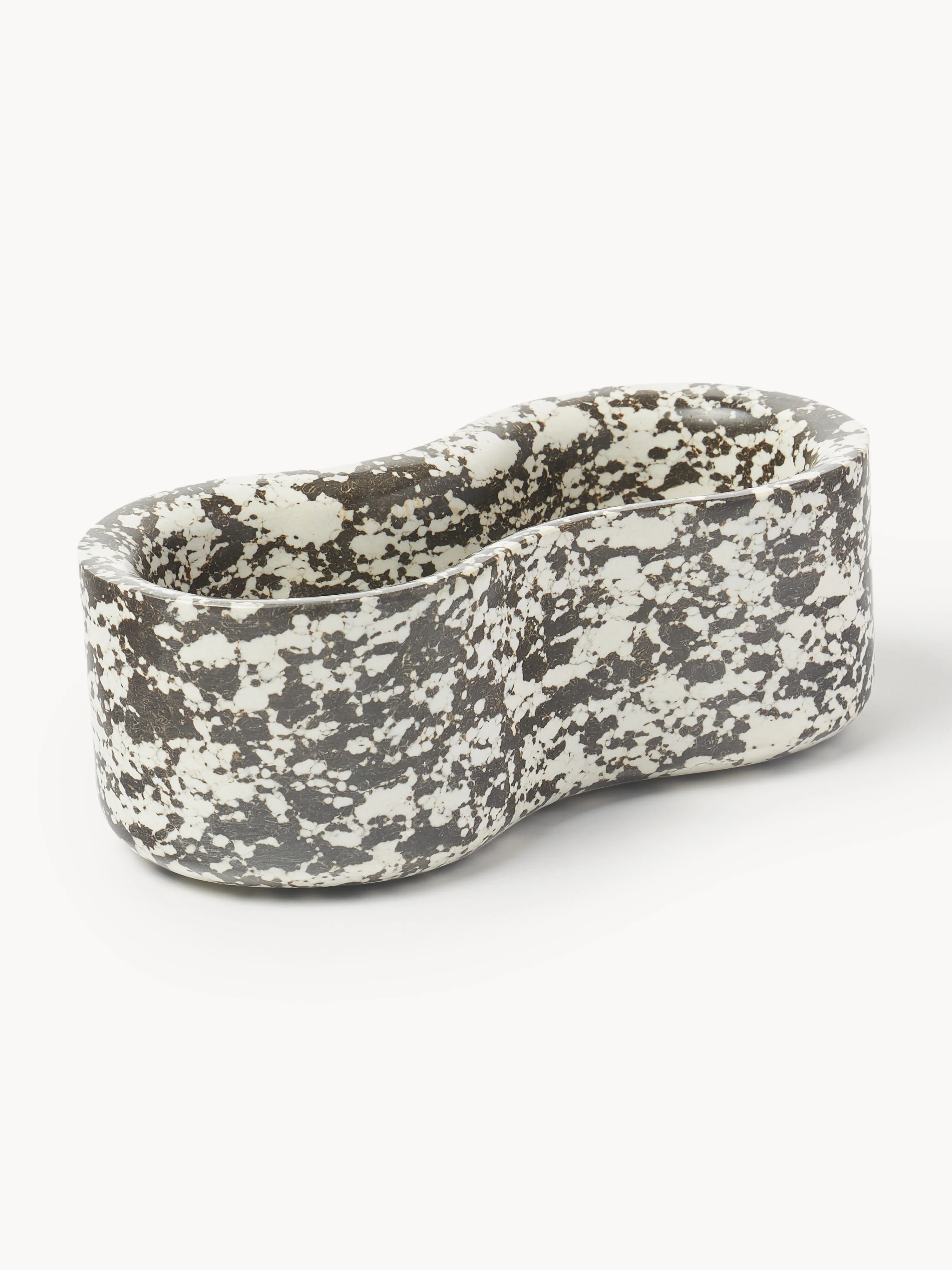 Decoratieve schalen Elara van kunstmarmer, 6-delig