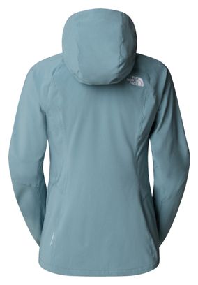 Veste Softshell The North Face Nimble Hoodie Bleu Femme