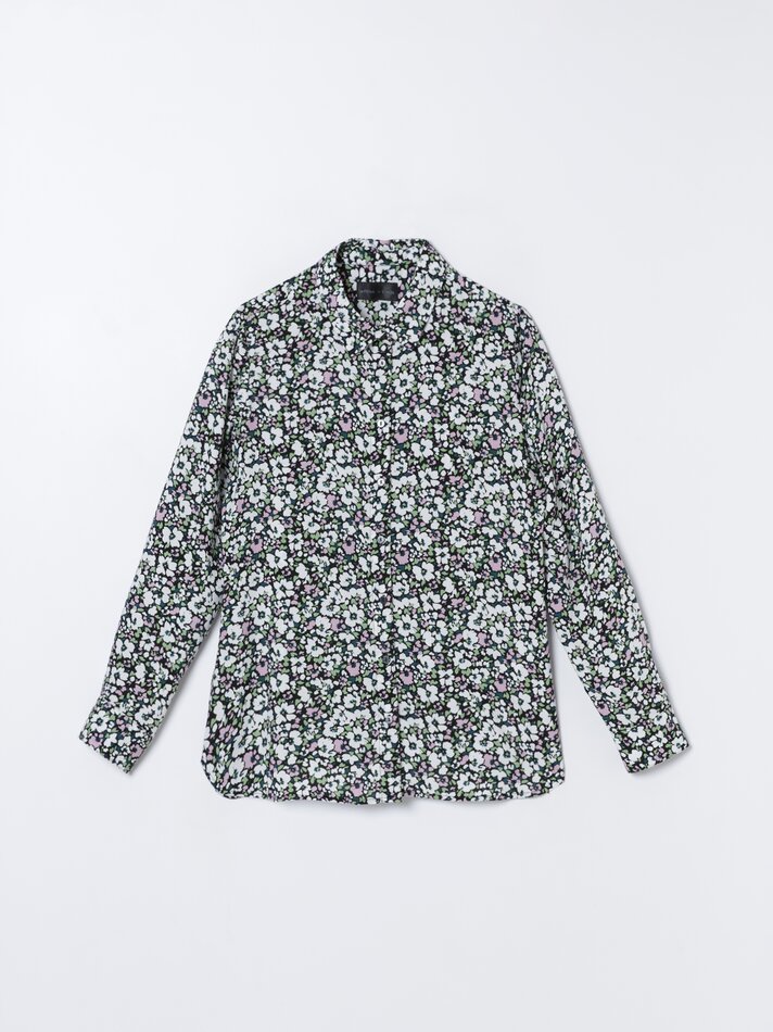 Camisa fluida - Verde Médio