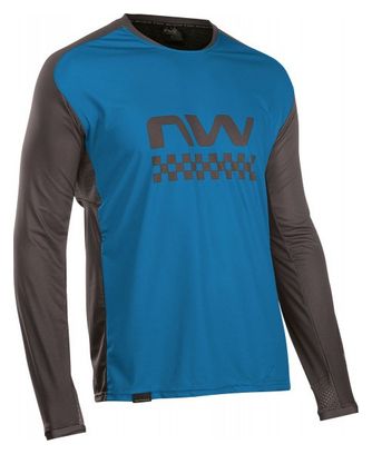 Maillot Manches Longues Northwave Edge Bleu/Noir